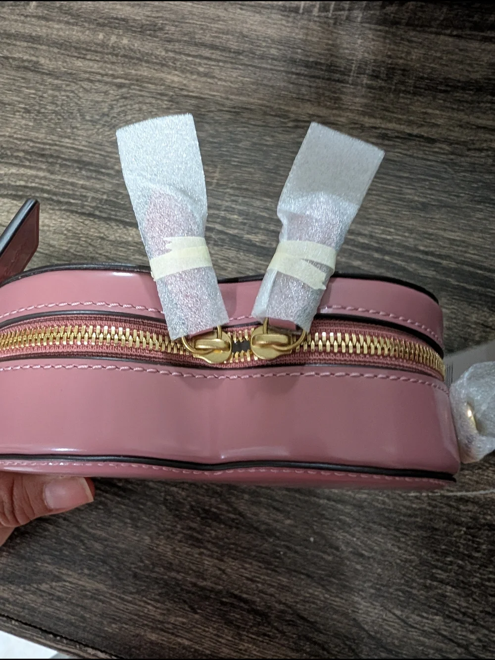 Coach Heart Crossbody Bag in Pink